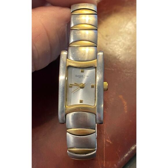 Women's Two Tone Kenneth Cole NY Dress Watch, KC4302, Sleek Design - Picture 1 of 3
